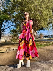 X Small | Vintage 1960’s Hawaiian Cotton Wide Leg Jumpsuit