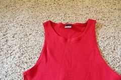 LOT 3 VINTAGE 1980’s 1990’S COTTON TANK TOP BLOOMINGDALES CHEEHTAH CRISTINA’S