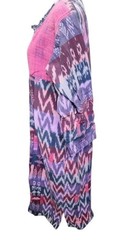Vintage Veranda Wear Boho Maxi Dress Handwoven Guatemala Embroidered Size Small