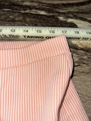 Vintage Polyester Blend 60s 70s Women’s Pants Size 16 Coral Pink