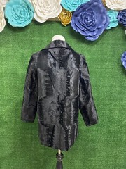 Neiman Marcus vintage black broadtale by Lou Nierenberg fits like a medium large