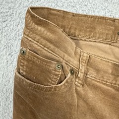 Lauren Jean Co Ralph Pants Womens Size 10 Petite Brown Corduroy Straight Vintage