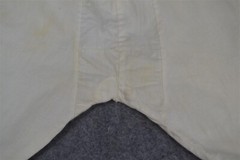 bloomers drawers pantalets cotton lace waist 24 19th c original antique
