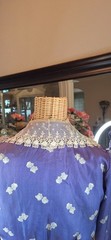 Victorian Edwardian 19th Century Silk Blouse Sold for Lace Trim “AS IS”