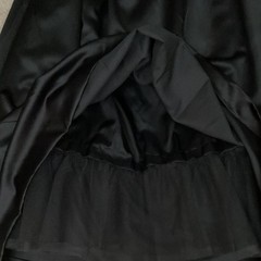 Vintage Evening Skirt En Francais by Huey Waltzer – Black – Size 14