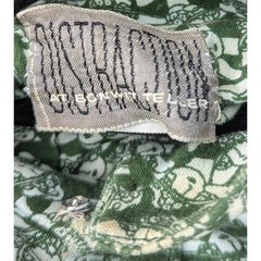 Sm VTG 70’s (SEE CLOSE UP PHOTOS) Women Dress Bonwit Teller Mad Men Faces