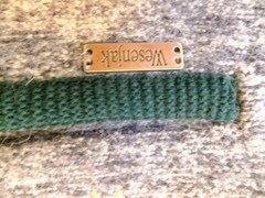 OCTOBER FAST = WESENJAK TIROL GREY BOILD WOOL VEST & BAVARIAN WOOD “BEER” ITEM.