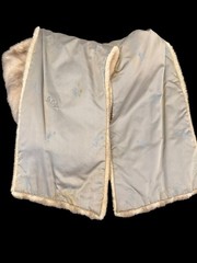 Vintage Pastel/Blonde Mink Stole Old Hollywood Fur Coat Wrap Wedding Bridal Gala