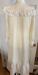 Vintage Women’s Nightgown Off White Tags Removed Read Description