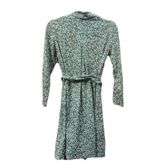 Sm VTG 70’s (SEE CLOSE UP PHOTOS) Women Dress Bonwit Teller Mad Men Faces