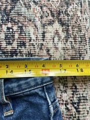 Vintage 1990s Armani Button Fly Denim Baggy Hip Hop Jeans 34×34 Fit 32×30