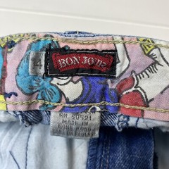 Vintage Bon Jour High Waisted Pleated Blue Jeans Size 14 (27X26)