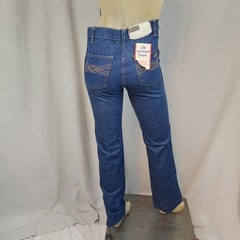 Vintage Dee Cee High Rise 25W USA Denim Blue Jeans Pants Misses Size 3 / 4 NEW