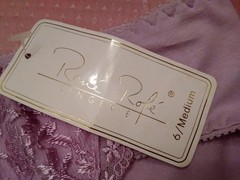Vintage 80’s NWT RENE ROFE High Cut Leg Panties SZ 6 Lilac Lace Floral
