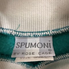 Vtg Spumoni Dinosaur teddy bears Sweatshirt Brushing T Rex teeth helicopter 90s