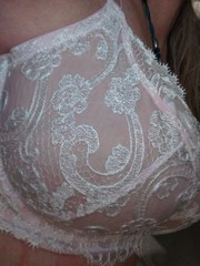 VTG SILKY SHEER LACY UW VS BOUDOIR DEMI BRA NOS 38DDD PINK DELICATE COQUETTE