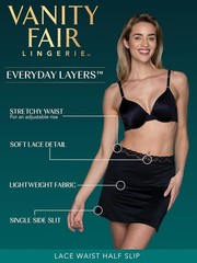 Vanity Fair Women’s Anti-Static Nylon Half Slip Under Dress