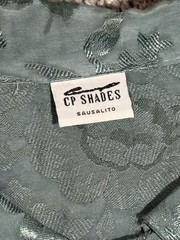 Vintage CP Shades Sausalito Floral Rayon Button Up Shirt Long Sleeve Size L