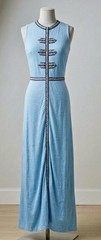 Super Rare 1960s Lilly Pulitzer”The Lilly” Maxi Dress w Chevron Embroidery