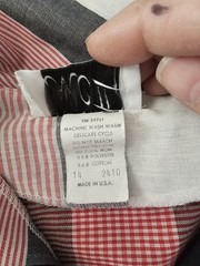 Vintage TC II Plaid Shirtwaist Dress 14 Red Black White POCKETS Belted Pristine