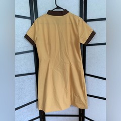 Vintage Uniform Waitress Dress ~ Zip Front ~ Halloween Costume? Size 34 (M)