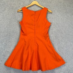 Vintage 1960s Mod Mini Embroidered Hot Rod Race Car Novelty Dress Cheer Uniform