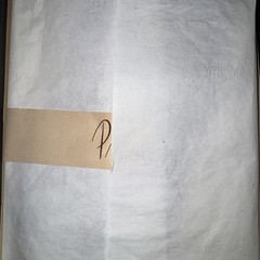 Nationals Wood Beige Knee High Hose Vintage Size C Damaged Taped Box One Pair