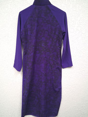 Lot 3 Vietnamese Vintage Long Traditional Dress Snap Closure SMALL Nhamay