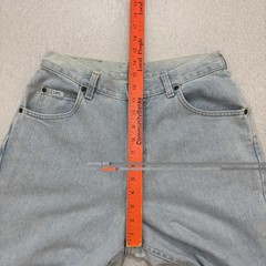 Vintage 90s Lee MR Womens High Rise Mom Pants Jeans Size 12 S USA Blue Faded