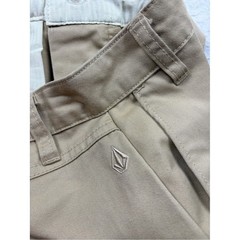 NWT Volcom So Chickie Size 24 High Rise Chino Pants Khaki Womens Work