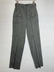 Vintage Filson Whipcord Wool Field Trousers Pants Grey 185 W Size 8 | 26 X 33.5