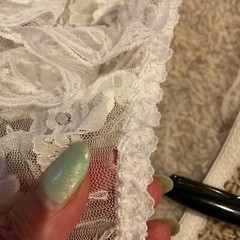 Vintage E. Bole High Cut Lace Teddy Lingerie Size Medium Ruffles, Bridal