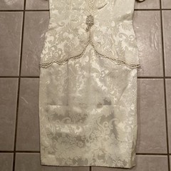 Vintage Scott McClintock Size 6 Ivory Off White Wedding / Formal Dress
