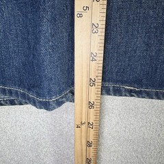 VTG 1980s GITANO 100% Cotton Denim Jean Midi Skirt Back Slit Women’s Size 12