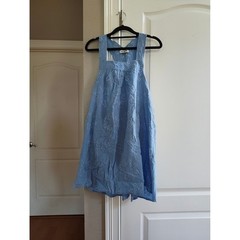 Anthropologie Celandine Mini Dress Moonlight Blue Size Large New With Tags