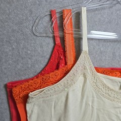 Avenue Stretch Womens Plus Size 30/32 Fairy Lace Cami Tank Layer Top Lot of 3