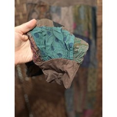 Grateful Dead Patchwork Harem Pants by Jarli Size M Multi Color Hippie Boho