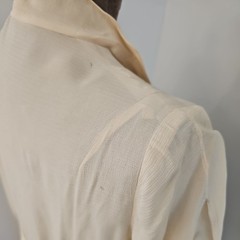 1920s John Wanamaker Deco Flapper Dress with Jacket Sash & Belt Cut Out Shoulder