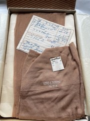 4 Pair NOS 60s 70s Women Nylon Stockings Lord & Taylor Original Box Receipt