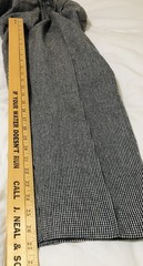 Vintage Joan Leslie Pants Womens 14 P Petite Wool Blend Micro Houndstooth