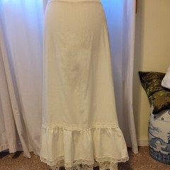 Vtg Gunne Sax Jessica McClintock Prairie Skirt Long 9, 30 in waist
