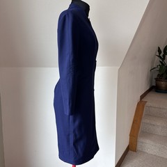 Vintage Iconic Collectible Thierry Mugler Dress 90s Made in France 100% Wool S