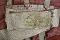 VICTORIAN FRENCH 2 PIECE VISITING DRESS WITH PARIS LABEL, 1890s