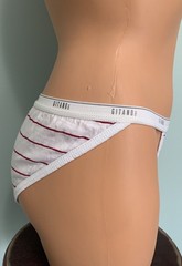 Vtg Gitano String Bikini Panties Cotton NWOT 90’s M Low Rise