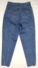 Rio by Stephen Mardon High Waist Mom Jeans 28X29 Vintage Tapered Leg Blue