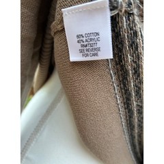Vintage Style Croft & Borrow Turtleneck Sweater Taupe Brown Nordic Cozy Size S