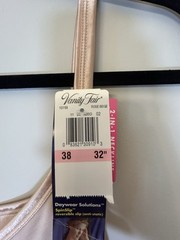 NWT Vanity Fair Woman Rose beige Tank Full Slip 38 – 32 Spinslip