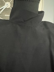 Women’s Vintage Dress Size 5/6 Renditions New York Black Rayon Made in USA 80’s
