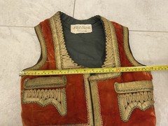 Vintage Turkish Vest Hendrix Morrison Style Made In Pakistan Size M