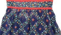 Vintage 70s Mr “B” US Women’s M 10 Eyelet Lace Floral Cottage Core Prairie Dress